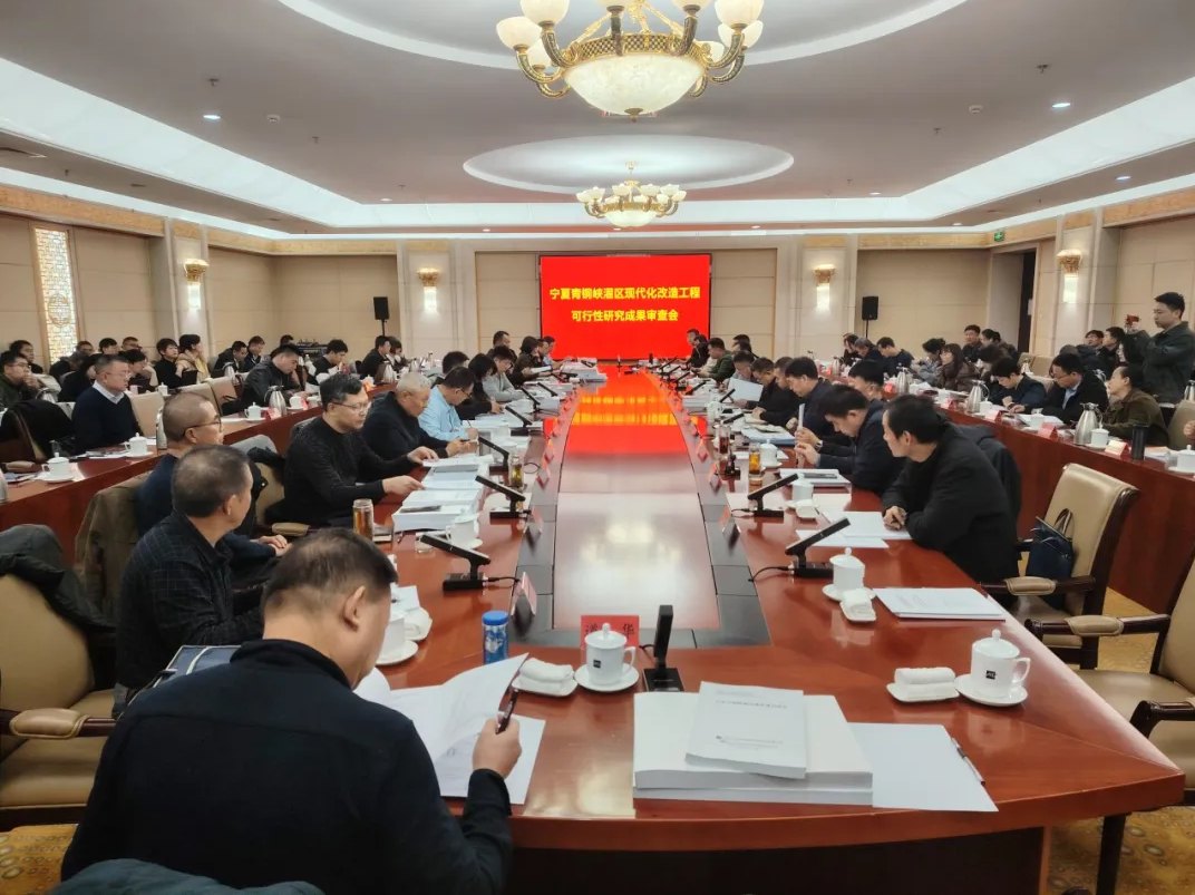 公司勘察设计项目——青铜峡灌区现代化改造项目可行性研究报告正式获批